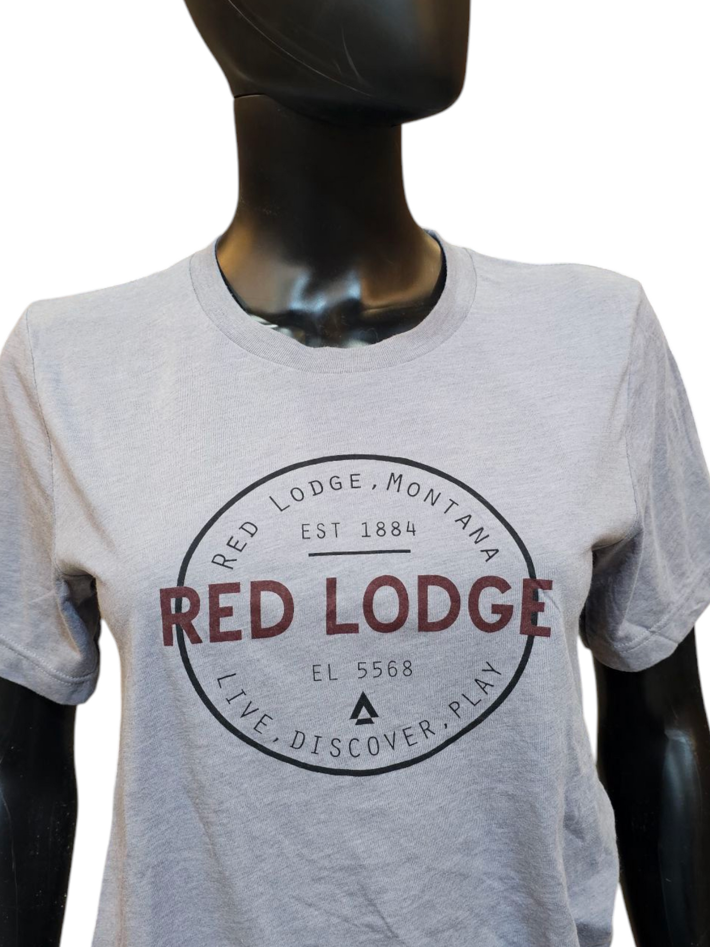 Intrigue Ink Red Lodge Tee - Grey