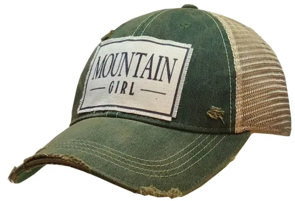 Mountain Girl Hat Green