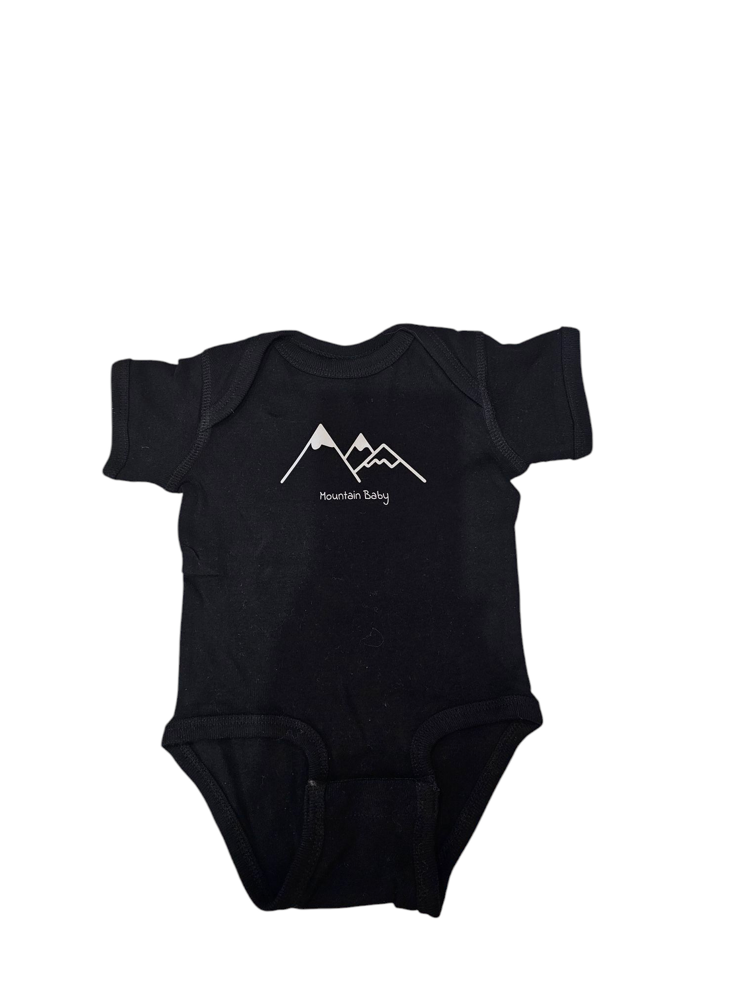 mountain baby onesie