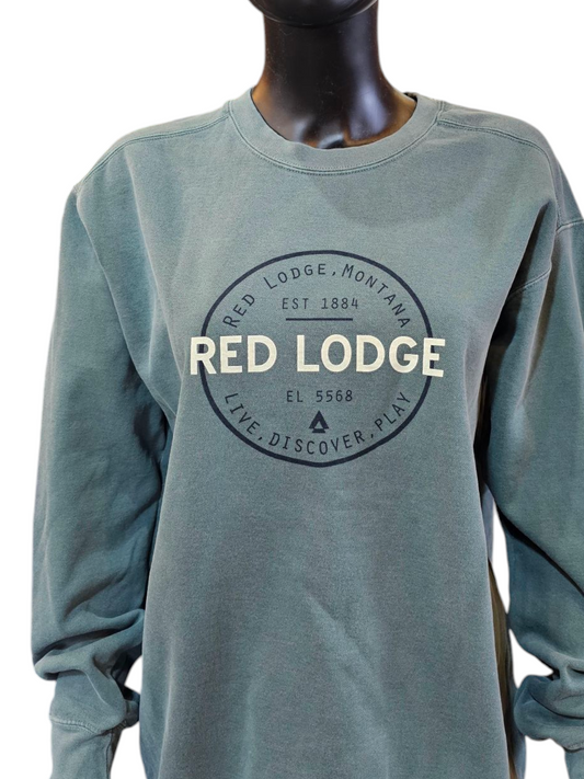 Intrigue Ink Red Lodge Pullover Green
