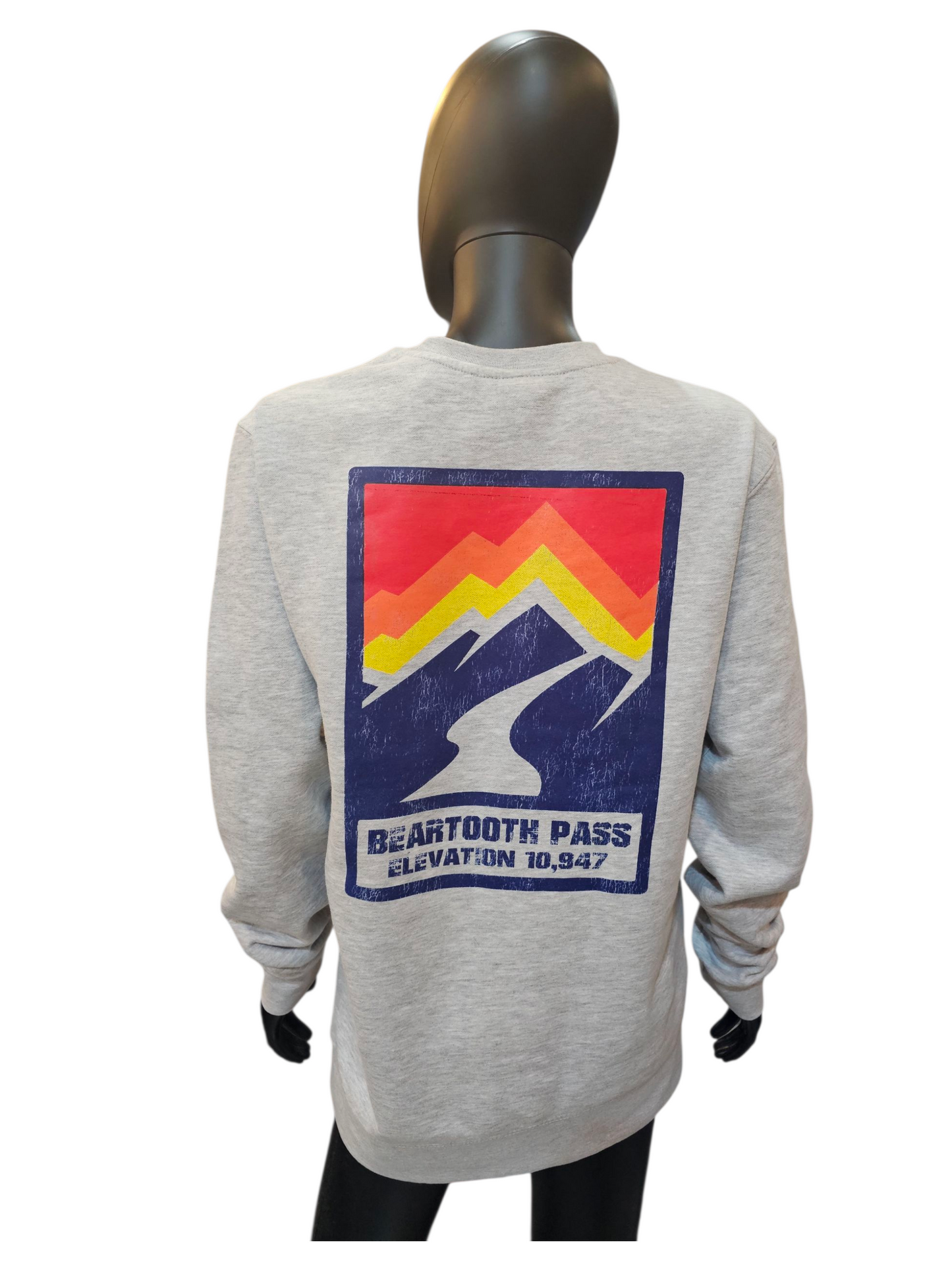 Beartooth Pass Pullover Grey