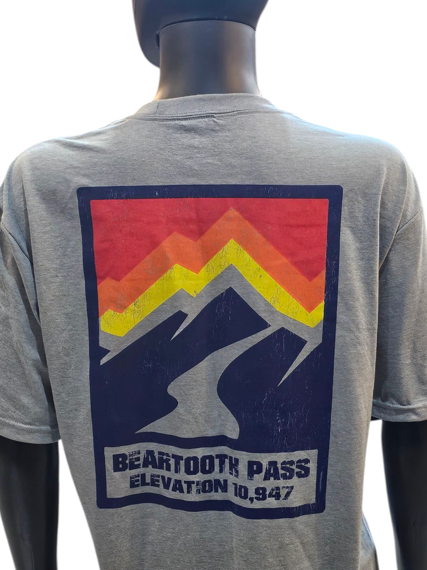 Beartooth Pass Tee Grey