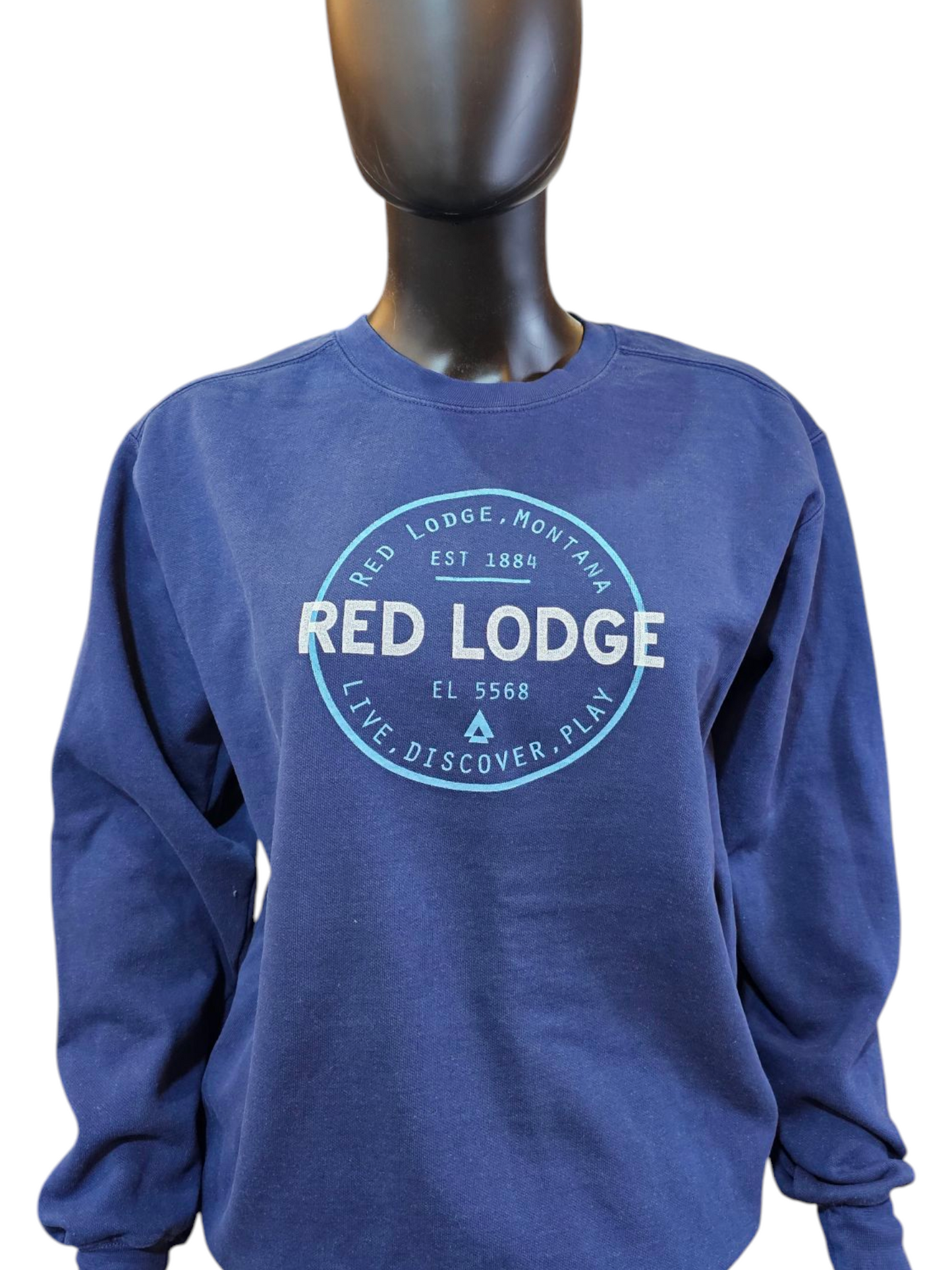 intrigue ink Red Lodge pullover blue