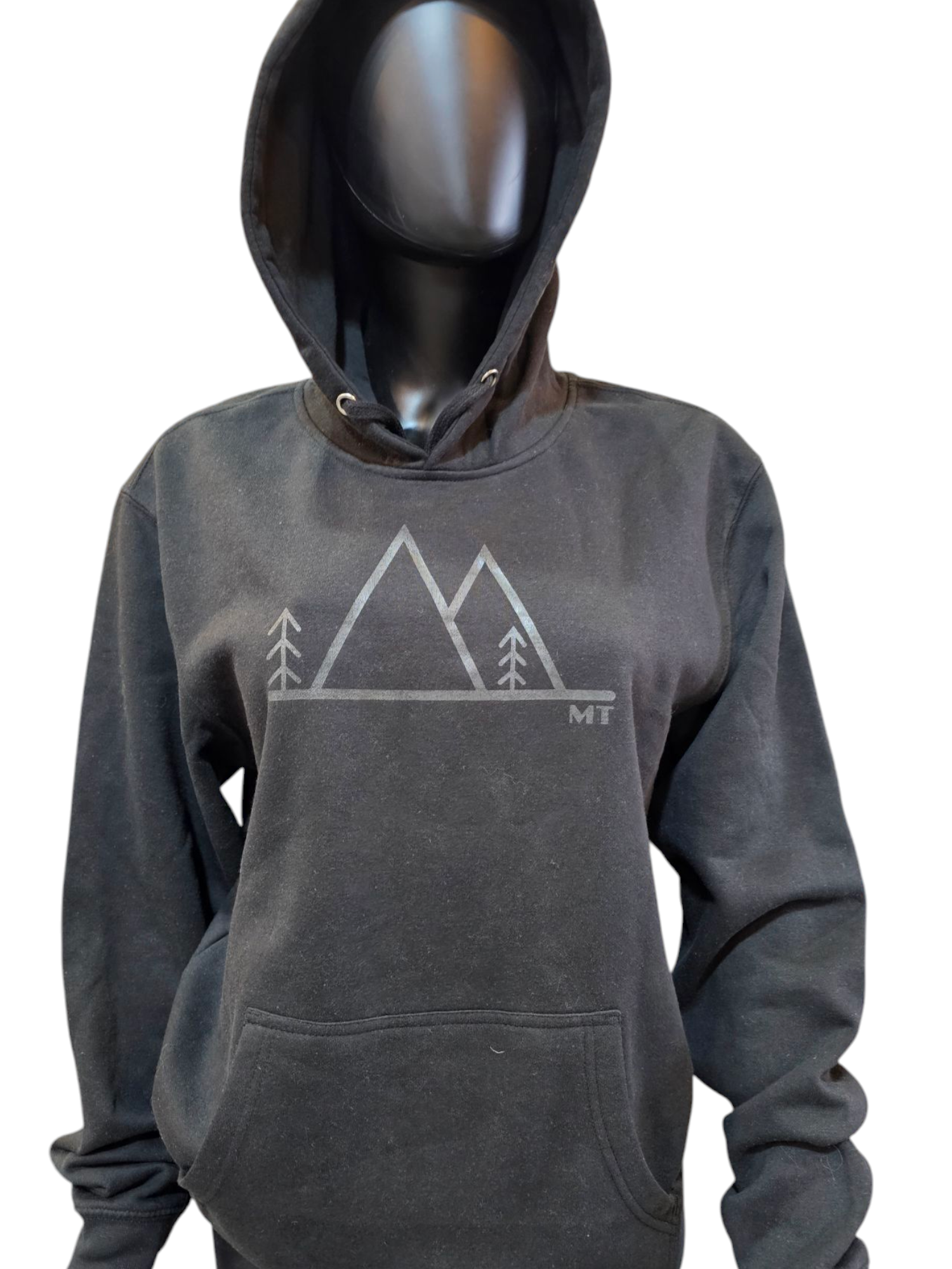 mountain hoodie blk – Market in the Mountains