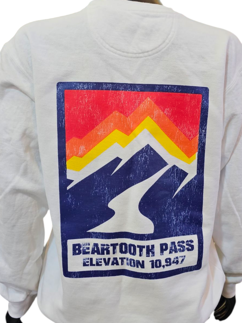Beartooth Pass Pullover White