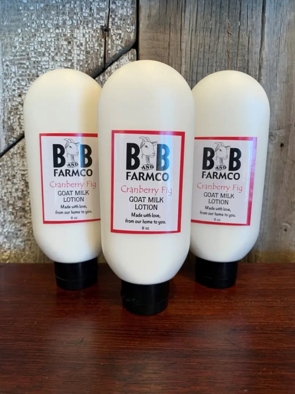 B And B Farms Lotion Cranberry Fig